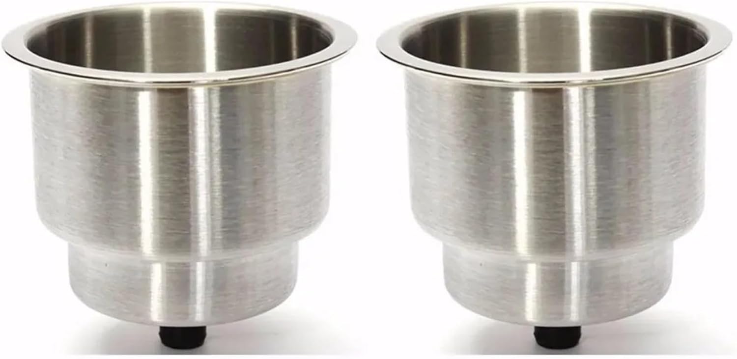 2pcs Stainless Steel Cup Shape Drink Holder, Marine Lamp, Boat Accessories, Car for Camper - Image 3