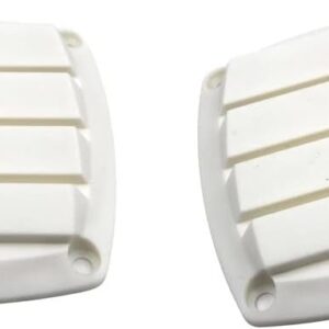 2X 3 Boat Marine Louver Vent Ventilation Grill Cover Air Vent Griller Plastic Accessories