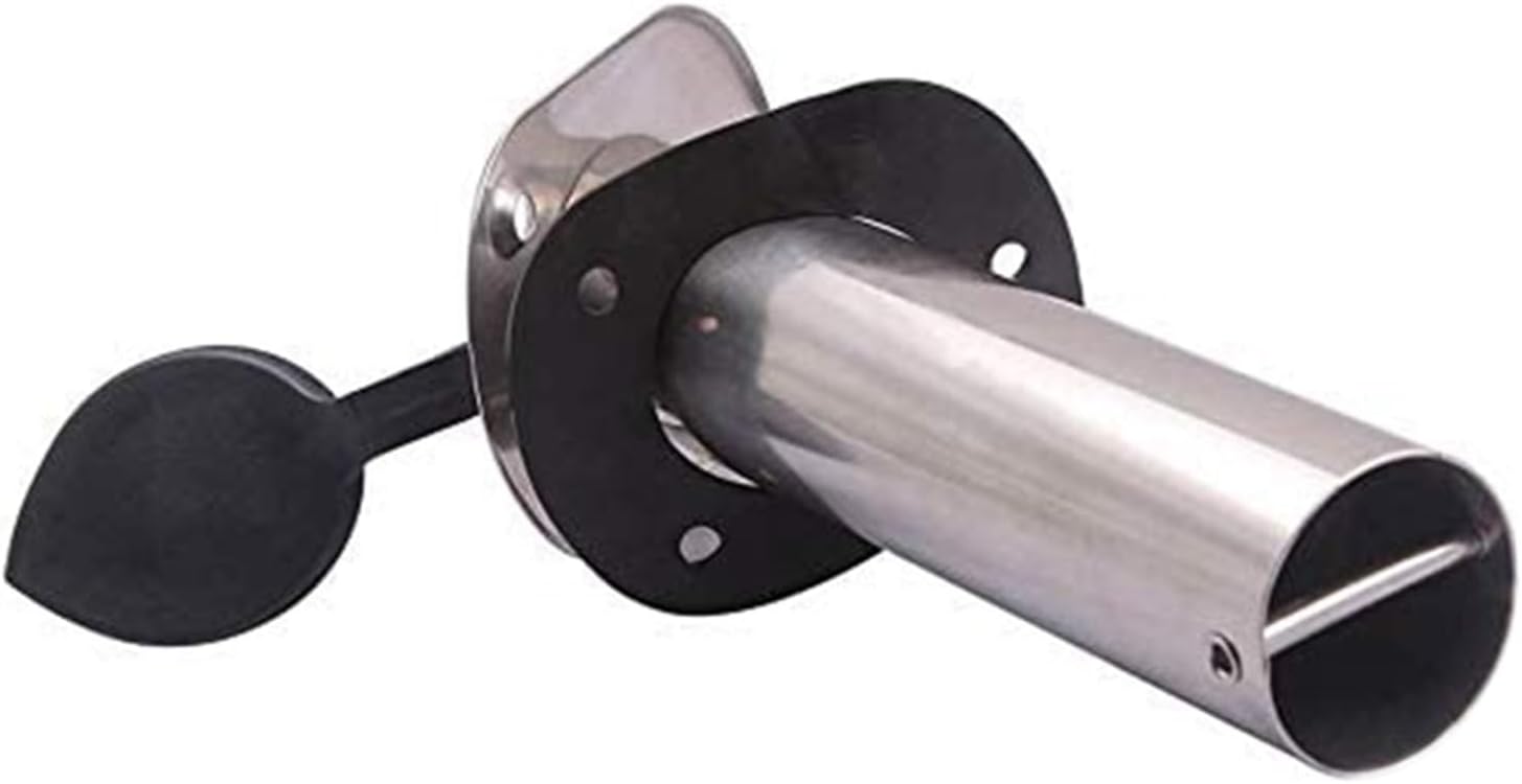 2X Boat Accessories Stainless Steel Flush Mount Fishing Rod Holder 15 Degree Rod Pod for Marine Boat - Image 2