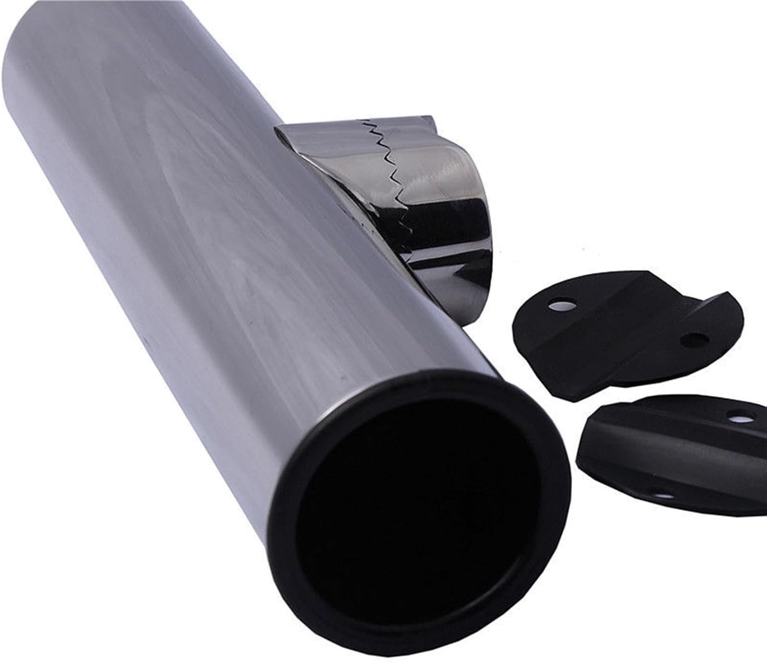 Boat Accessories Marine Fishing Tools 2Pcs Boat Stainless Steel Fishing Rod Holder Clamp-on with Wrench and Gasket - Image 3