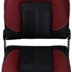 Boat Accessories Marine Folding Chair, Speedboat, Red and Black Boat seat, Outdoor Fishing, Outdoor Sailor, Swivel Folding Seat
