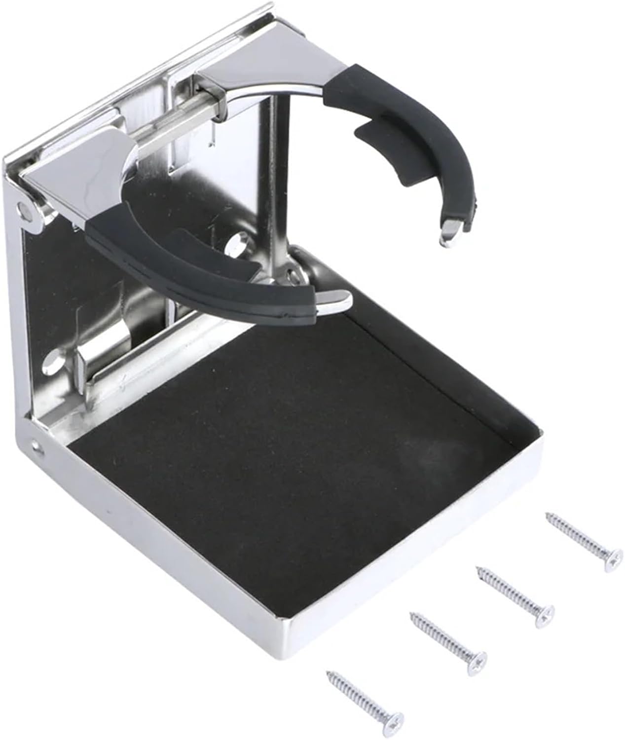 Boat Accessories Stainless Steel Folding Cup Drink Holder for Marine Yacht Truck RV