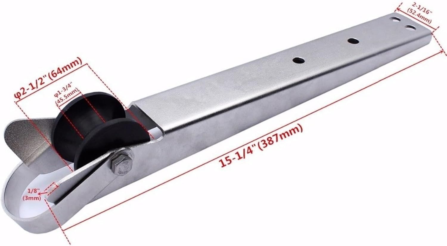 Heavy Duty Stainless Stee lBoat Bow Anchor Roller Self Launching Bow Roller Boat Accessories Marine - Image 2