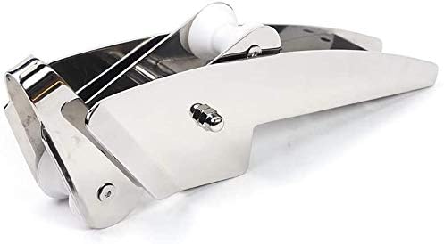 ISURE MARINE AISI 316 Stainless Steel Hinged Self-Launching Bow Anchor Roller with pivoting Dual-Roller 23'' for Marine Yacht Docking Accessories - Image 5