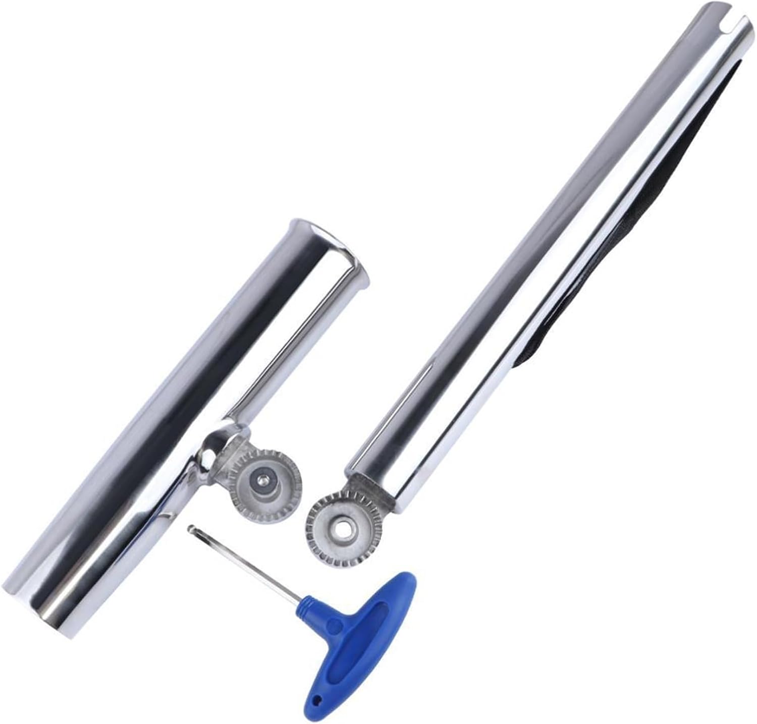 Marine Boat Yacht Accessories Adjustable Silver Highly Polished Stainless Steel Adjustable Outrigger Stylish Rod Holder - Image 3