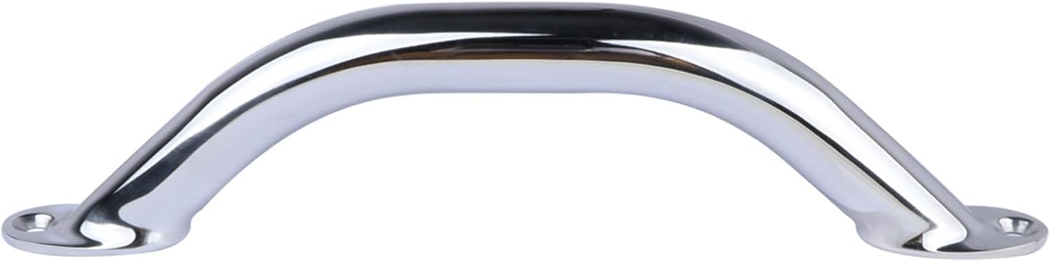 Marine Hardware 1pcs 316 Stainless Steel 9'' Boat Polished Boat Marine Grab Handle Handrail Boat Accessories Marine