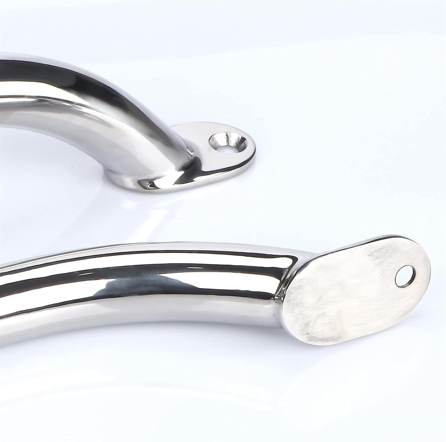 Marine Hardware 2 Pieces Stainless Steel 12'' Boat Polished Boat Marine Grab Handle Handrail Boat Accessories Marine - Image 4