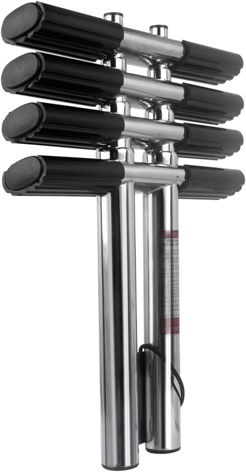 Marine Hardware 4 Steps Boat Ldder Stainless Steel Vertical Telescoping Transom Mounting Swiming Ladder Boat Accessories - Image 5