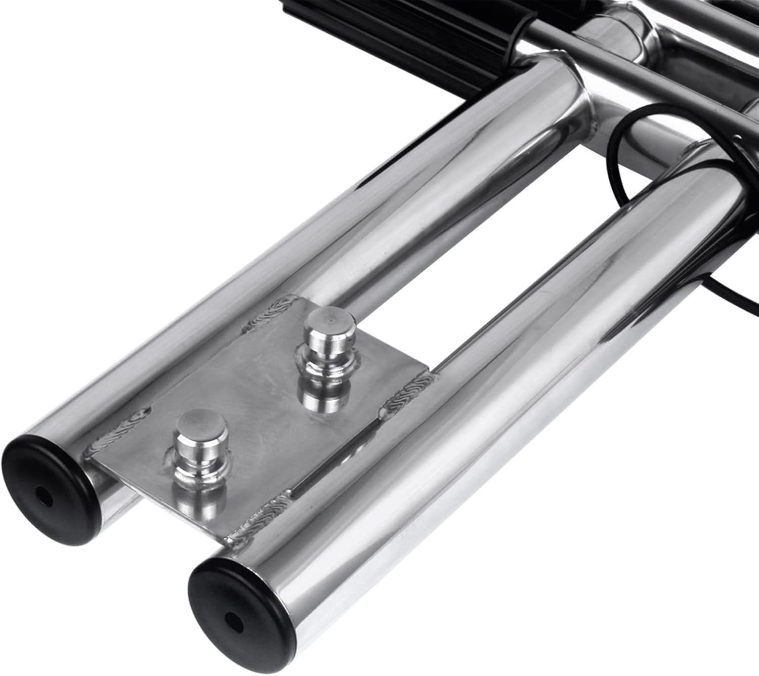 Marine Hardware 4 Steps Boat Ldder Stainless Steel Vertical Telescoping Transom Mounting Swiming Ladder Boat Accessories - Image 6