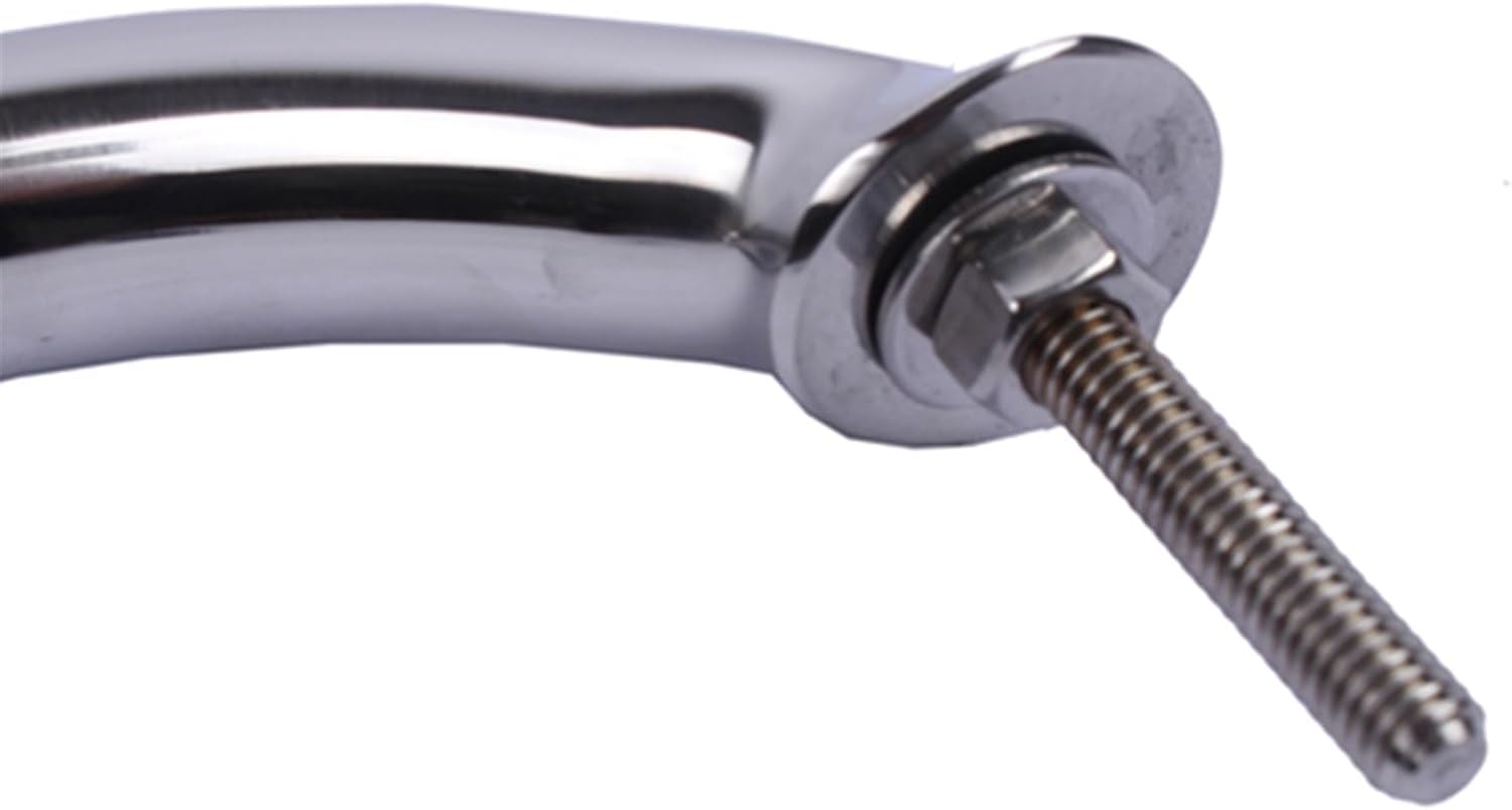 Marine Hardware Boat Accessories 12" Marine 316 Stainless Steel Grip Handle Deck Handrail - Image 6