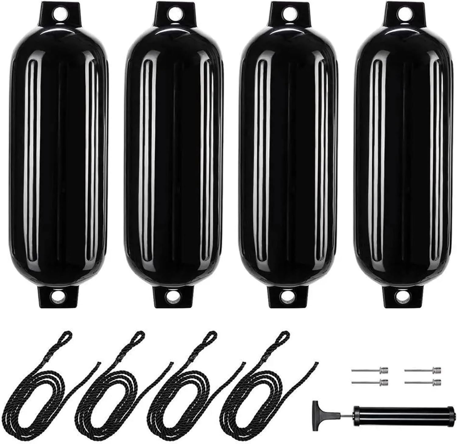 UNKOMN Marine Accessories 4 pcs 8.5" x 27" \/ 210mmx680mm(g3) Boat fenders Bumper - Image 2