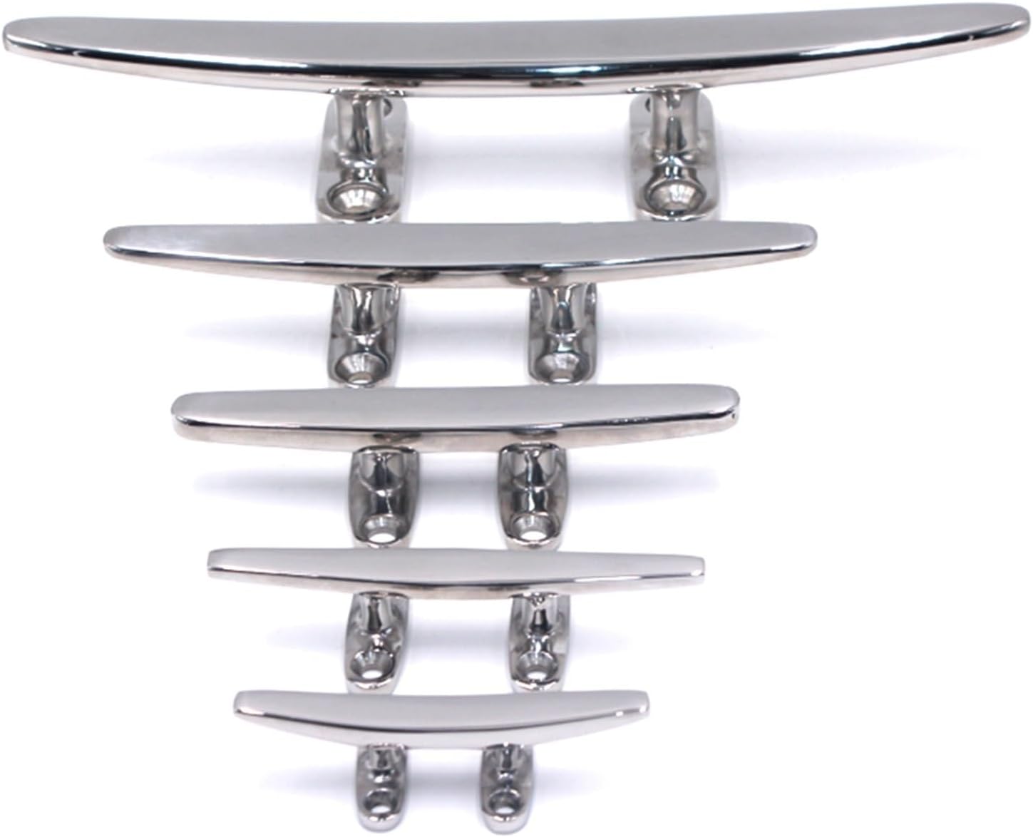 UNKOMN Marine Hardware 2PC 316 Stainless Steel Marine Grade Boat Mooring Accessories Marine Boat Deck Dock Rope Cleat Boat Cleat - Image 4