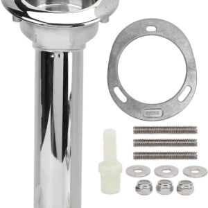 VRTLYJU Boat Rod Cup Holder 316 Stainless Steel to Cracking and Aging Rustproof Universal for Boats Yachts Marines Accessories(30 Degrees)