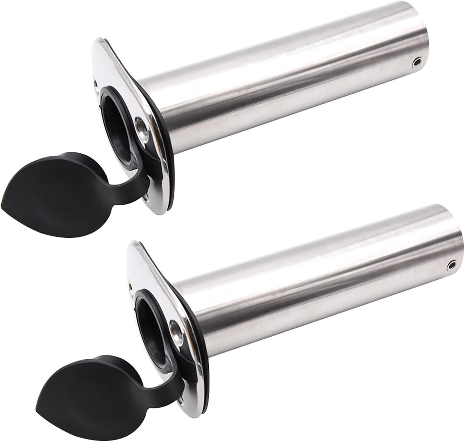 Windzerdong 2PCS 30 Degree Stainless Steel Fishing Rod Holder Flush Mount Boat Marine Hardware Boat Accessories - Image 8