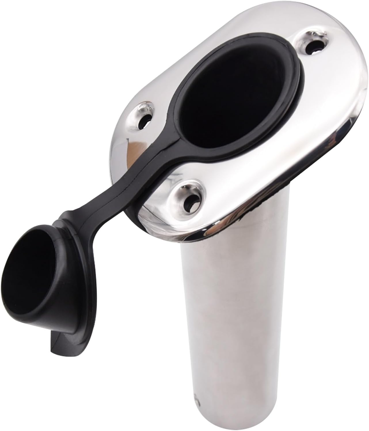 Windzerdong 2X 15\/30 \/ 90 Degree Stainless Steel Flush Mount Fishing Rod Holder Boat Rod Holders for Marine Boat Yacht Accessories - Image 5