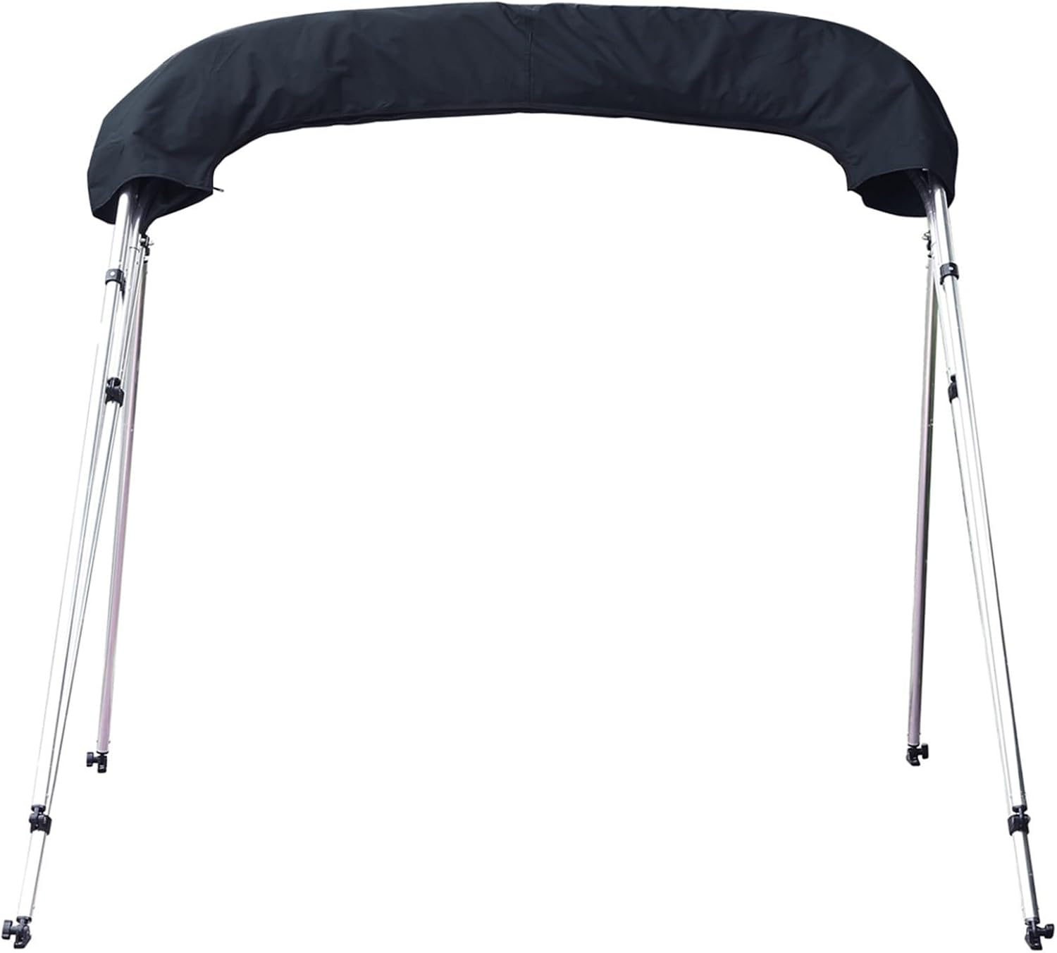 Wingxaoyy Marine Accessories 600D 3 Bow Biminii Top Replacement Canvas Cover Boot Cover with Frame Waterproof Anti UV Boat Cover Marine Accessories(85-90W) - Image 4