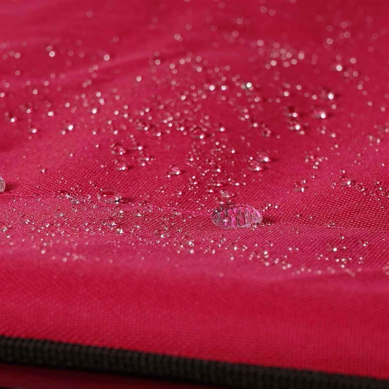 Wingxaoyy Marine Accessories 600D 4 Bow Boat Pontoon Biminii Top Canvas Replacement Cover Boot Cover with Frame for V-Hull Boat Jon Boat Center Console Boat(91-103W) - Image 4