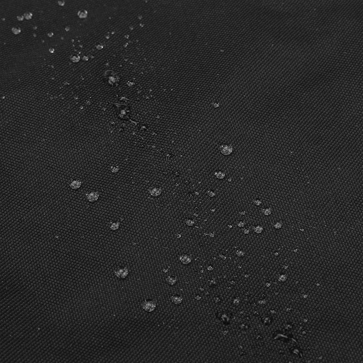 Xauyangha 3 Bow Biminii Top Replacement Canvas Cover Boot Cover with Frame 600D Waterproof Anti UV Boat Cover Marine Accessories(85-90W) - Image 5