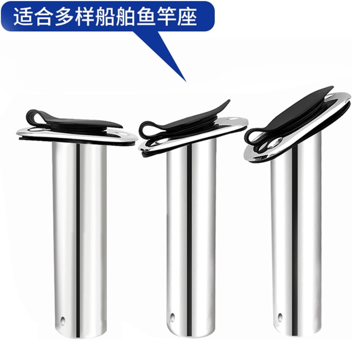 Xauyangha Boat Accessories Marine 2 Flush Mount 15 30 90Degrees Fish Rod Holder Marine Grade Stainless Steel Boat Fishing - Image 2